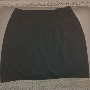 Worthington Black Pleated Mini Skirt Sz 10